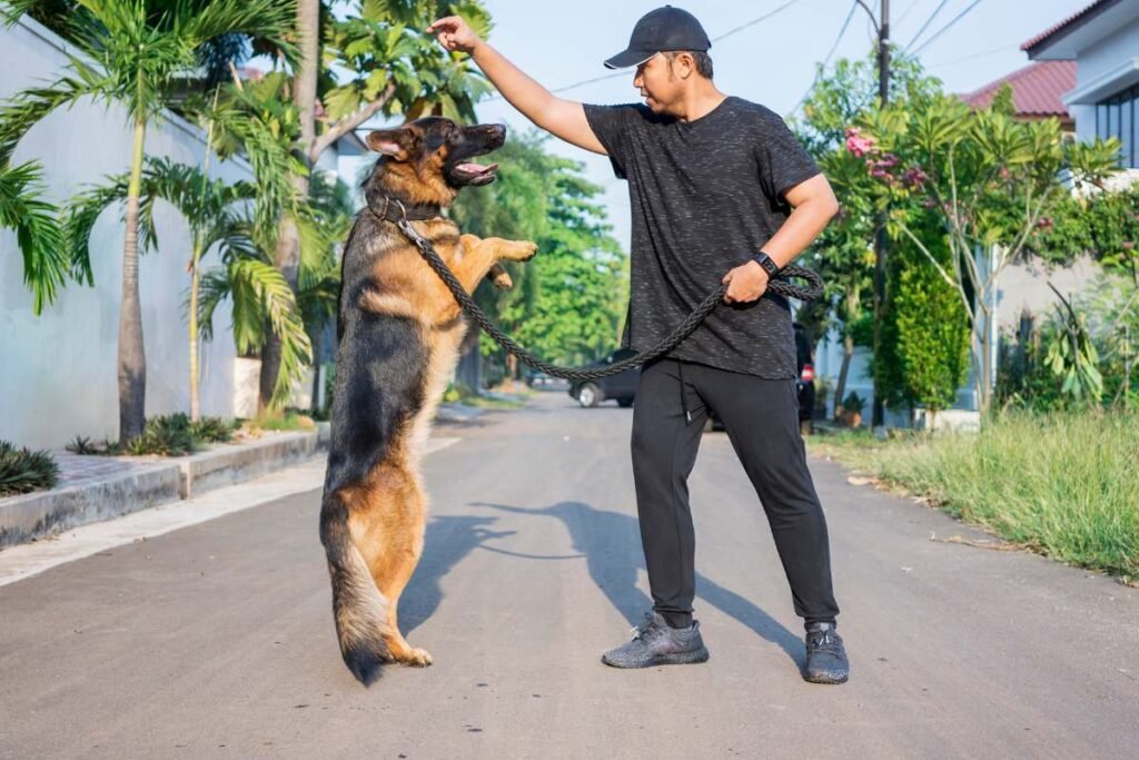 Dog trainers